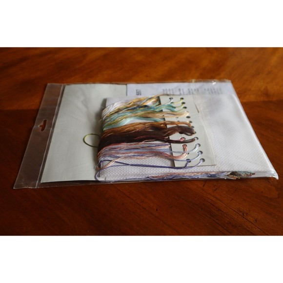 Design Works Crafts 12x16" Counted Cross Stitch Coffee Break Iced Latte Mocha Cu - Picture 8 of 8